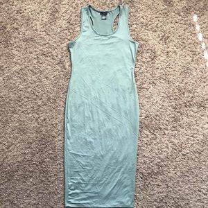 Wet Seal Sage Green Midi Dress